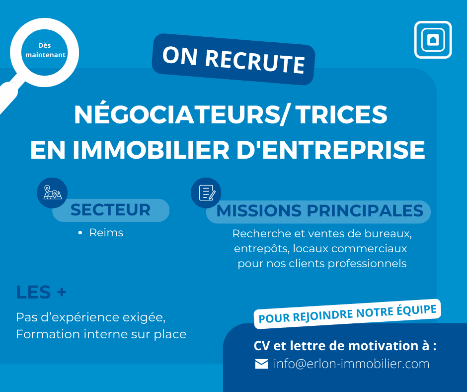 Recrutement négociateur immobilier