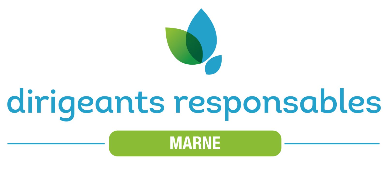 Logo Dirigeants responsables Marne Logo Dirigeants responsables Marne